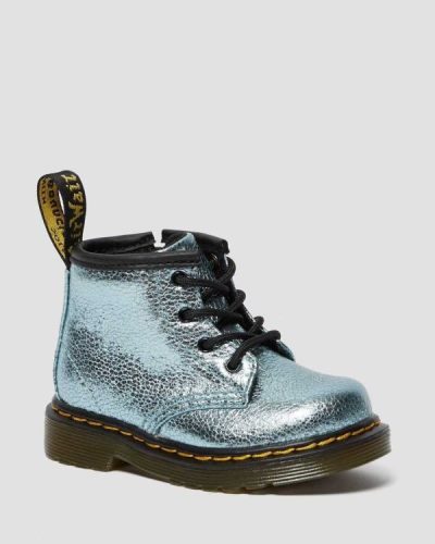 Botas Dr Martens Infant 1460 Crinkle Metallic Para Niños DR5648L